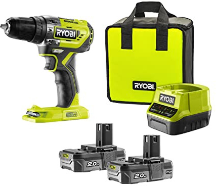 Ryobi R18PD5-220S Schlagbohrmaschine, 18 V, Grün