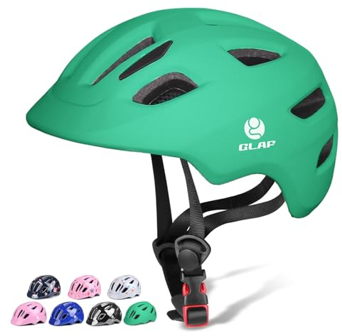 GLAF Baby Bike Helmet Toddler Helmets for 1 Year Old and up Infant Girls Boys Multi Sport Adjustable for Scooter Bicycle Kids Youth Child Skateboard Safety Cycling (XS, Green)