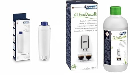 DE LONGHI Decalcificante Ecodecalk 5 Dosi + Filtro Addolcitore Acqua macchine automatiche caffè