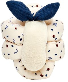Käthe Kruse KNOT Ball mit Glocke Blue– Greifling mit Glocke, aus OEKO-TEX® Baumwolle, Für Kinder Ab 0 Monaten