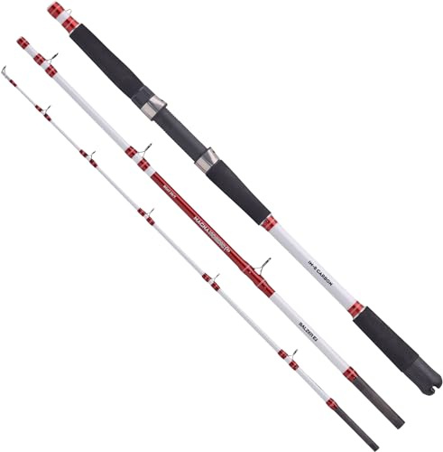 Balzer Hochseerute Magna Nordic Pro Boat 30 Travel 1,95m - Bootsrute, Reiserute aus IM-8 Carbon