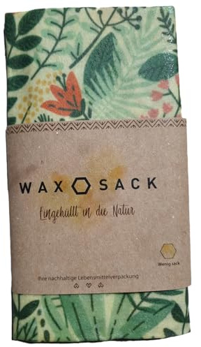 OGF® WAXOPACK Las bolsas de cera prolongan la frescura del pan, frutas y verduras (M (27 x 33 cm)