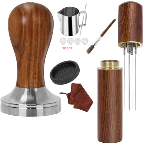 Professional Espresso Maker Kit, Precise Measurement Efficient Extraction, 51mm Tamper for Barista Espresso Accessories