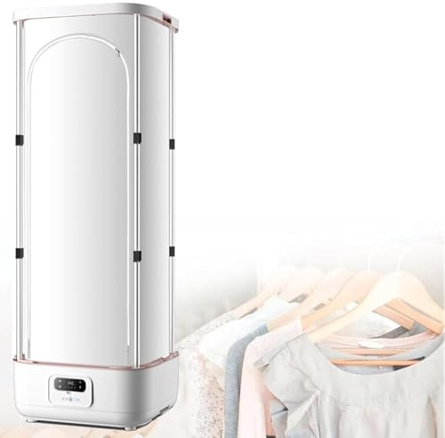 RayGenius Fer à Repasser avec Fonction Automatique De Repassage à La Vapeur Et De DéSodorisation - SèChe-Linge Domestique avec Minuterie pour Le DéFroissage, La DéSodorisation Et Le SéChage,Basic