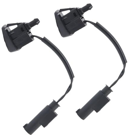 DSEQOPHH Rociador Parabrisas Compatible con para 550i 2006 2007 2008 2009 2010 2 Piezas Boquilla De Limpieza De Parabrisas Boquilla De Limpiaparabrisas Boquilla De Lavado 61667046060