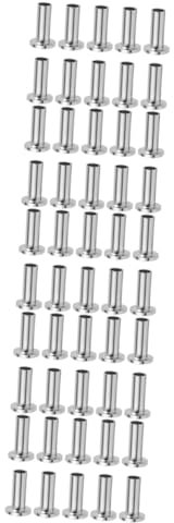 DOITOOL 5 Series Manguito De Cuerda De Alambre De Barandilla De Cables Protector De Cables Alambre Galvanizado Alambre De Refuerzo Acero Inoxidable Silver 10 Piezas X 5