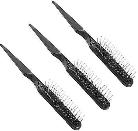 SAFIGLE 3piezas Peine De Peluquería De Rata Para Cardar Cabello Unidades Peine De Desenredante Para Teñir y Peinar El Cabello