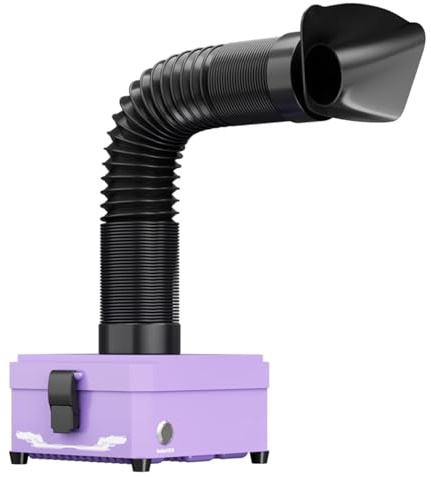 Vituord Extracteur De Fumées De Soudure, Absorbeur De Fumée De Bureau, Forte Aspiration, avec Filtres, Silencieux, pour Travaux De Soudure, Impression 3D Et Réparation Électronique