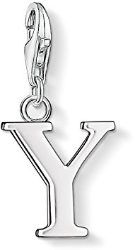 THOMAS SABO Charm-Anhänger Buchstabe Y 925er Sterlingsilber