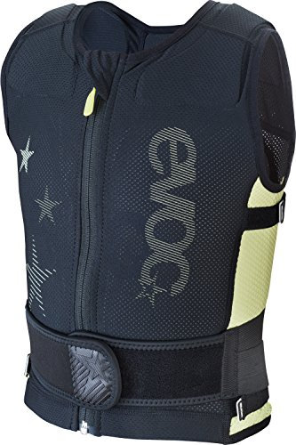 EVOC Protector Vest Kids - Gilet per Bambino con Protezione PARASCHIENA Integrata - Taglia S