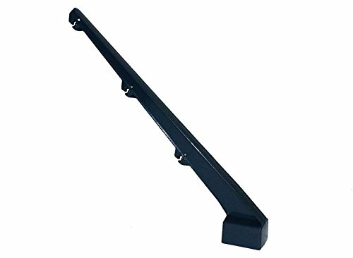 45 Grad Pfosten Abwicklung für Stacheldraht für 60x40mm Zaunpfosten RAL 7016