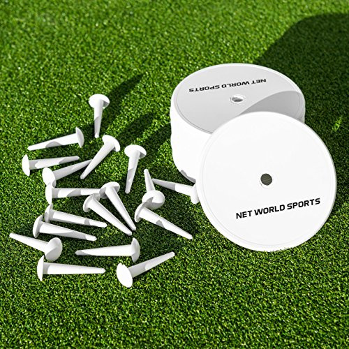 FORTRESS Inner Fielding Circle Cricket Marker Discs [25 Pack] - 6 Plastic Field Marking Discs