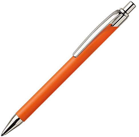 Ballograf 108-31 Rondo Kugelschreiber mit weicher Gummioberfläche, orange