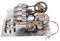 Jadpes Dampfmaschine, Mini-Stirling-Motor Physik-Modell, Vierzylinder-Verbrennungsmotor Mikro-Generator-Motor Dampfmotor-Modell Heißluftstrom-Unterrichtsmodell Geburtstagsgeschenk