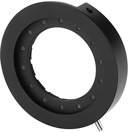 Wakects Irisblende SK6 SK8 SK12 SK23 SK25 Iris-Mikroskopadapter Optische Blende mit Verstellbarer Linse für Mikroskope(SK25)