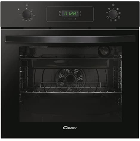 Candy Idea FIDCP N615 L, forno multifunzione, 65 l, 1 vassoio e 1 griglia, ventilatore radiale, pulizia acquattiva, convezione + ventilatore, 8 funzioni, comandi push&pull, porta doppia vetro, nero