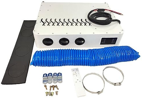 ZCBYBT Condizionatore d'Aria Portatile da Campeggio 300-800W, condizionatore d'Aria Portatile da Tenda, condizionatore d'Aria del Veicolo all-in-One di Raffreddamento 6m³,12v