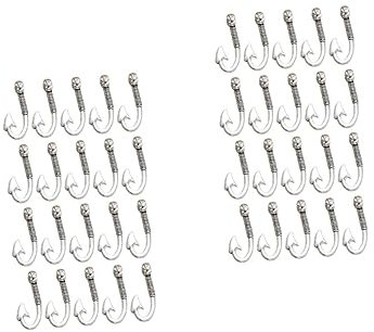 NUOBESTY 40 Stk Anhänger Aus Legierung Diy Anhänger Charms Jahrgang Haken