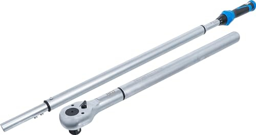 BGS 7187 | Drehmomentschlüssel | Drehmomentbereich 140-980 Nm | Abtrieb Außenvierkant 25 mm (1) | Länge 1380 mm | 24 Zähne | Auslösegenauigkeit +/- 3 % | inkl. Kalibrierzertifikat