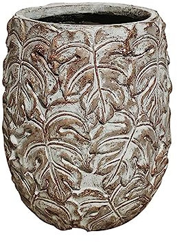 Vasi da Esterno Vaso di Fiori Retro Cemento Grande Vaso da fiori Pavimento for la casa Vaso for piante Decorazione Decorazione Pianta verde Vecchio fiore Dispositivo Sabbia grossolana Vasi da Fiori pe
