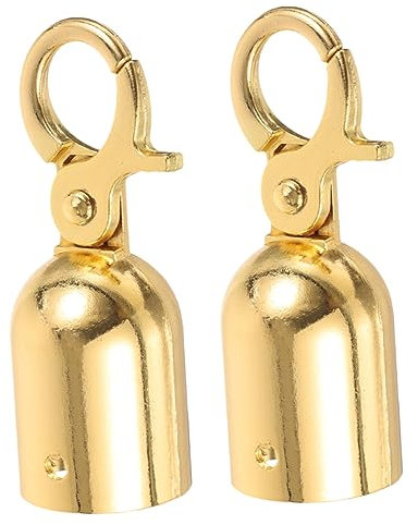 SEWOART 2stücke Edelstahl Seilendstopper Mit Karabinerhaken Und Schrauben Seilendverschluss Für Absperrungen Drahtseilstopper Für Geländer Und Warteschlangen