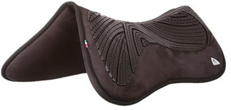 Acavallo Gel & Memory Foam Half Pad, Größe:L, Farbe:braun