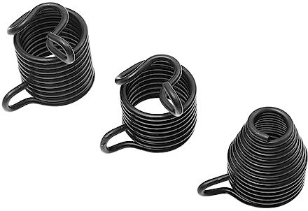 OUNONA 3pcs Air Hammer Springs Pneumatic Retainer for Air Chipping Hammer Lightweight Steel Construction Easy Installation Suitable for Rust Removal and Maintenance
