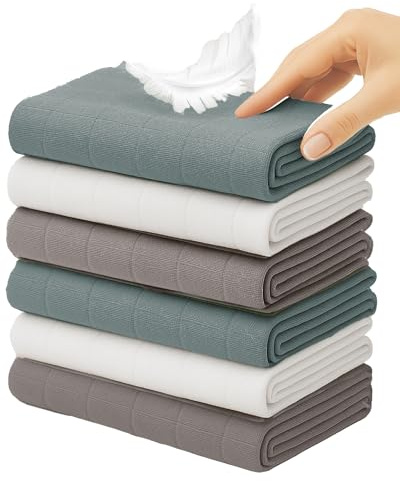 Soft Touch Newborn Essentials 100% Cotton Baby Muslin Cloths 6 Pack 70 x 70 cm