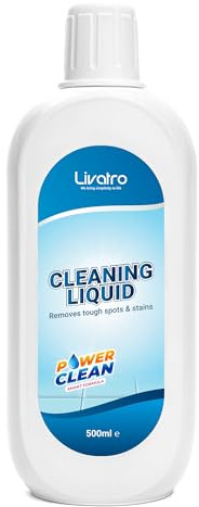 Livatro 500ML Detergente concentrato per tessuti e tappeti pulizia profonda per tutti i tipi di imbottiti moquette sedili auto