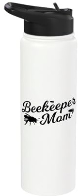 Beekeeper Mom Apiarist Beekeeping Mother's Day Stainless Steel Insulated Water Bottle
