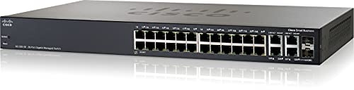 CISCO Small Business SRW2024-K9-EU - SG 300-28 - 28-port Gigabit Managed Switch