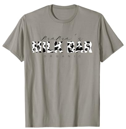 Lustiges Mutter Stillshirt- Stillzeit Mama´s Milk Bar T-Shirt