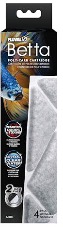 Fluval Betta Cartouche de rechange pour filtre Poly-Carb 20 l