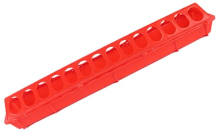 Shuade Continuous Feed Dispenser Weatherproof Chicken Feeders Chicken Feeders Home for Small Scale Poultry Enthusiasts