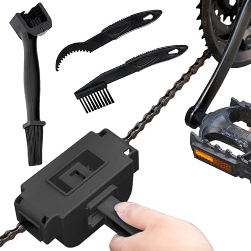 Bicycle Cleaning Tools - Chain Cleaning Device, Pedal Cleaner | Chain Scrubber, Compact Chain Washer for Cycling Equipment, Bi Cleaner