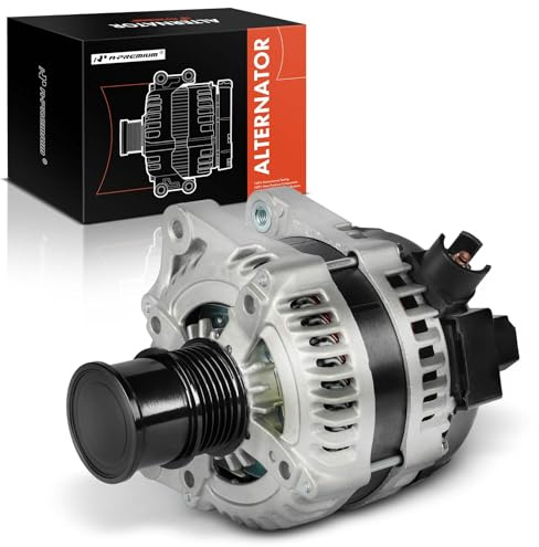 A-Premium Alternator Compatible with Ford EcoSport 2018 2019 2020 2021 1.0L, 12V 150A 6-Groove Decoupler Pulley Clockwise