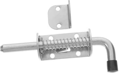 GETAJGHSD 4pezzi Chiavistello Inossidabile Serratura Per e Chiusura Per Box Garage e Capannoni