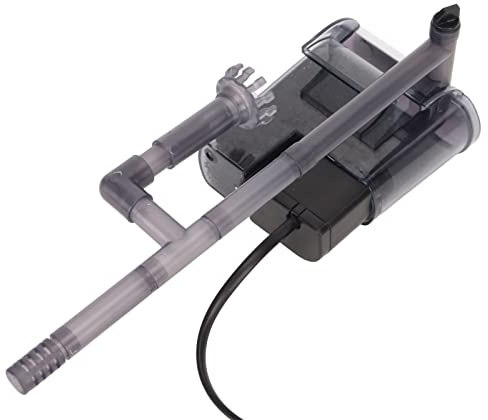 CHICIRIS Hang On Waterfall Filter, Thorough Cleaning Quiet Aquarium Wall Mounted Filter Energy Saving Oxygenation for Fish Tank (#1)
