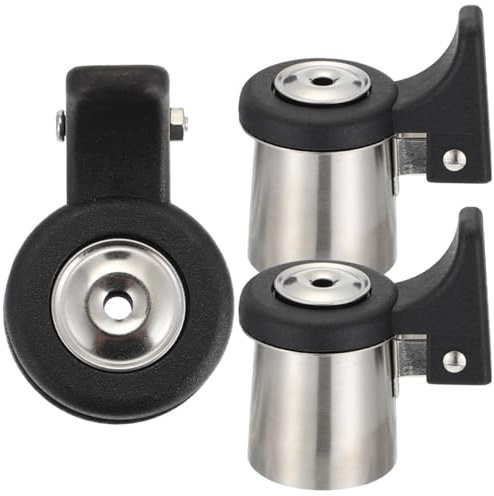 NULYLU Lot de 3 Becs Verseurs Sifflants en Inox pour Bouilloire, Buses de Remplacement Sifflet Intégré, Compatibles Bouilloire de Camping et Domestique, Accessoires Solide et