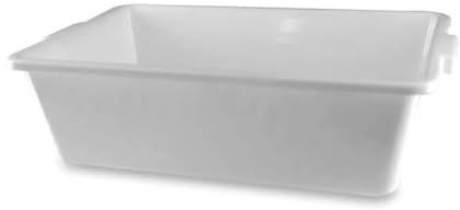 Barquette de la GIGANPLAST adaptée pour transporter ou exposer aliments. Modèle frigor mesures 34 x 24 H.10 Cod. 560 M4/BI, Blanc