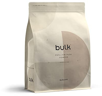 Bulk Pure Psyllium Husk Powder, High in Fibre, 500 g, Packaging May Vary