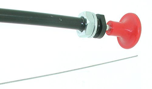 Greenstar 8390 Câble rigide universel arrêt moteur X6301465, Noir