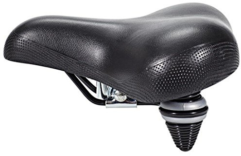 CBK-MS. Selle ROYAL 6954 Classic Damen und Herren Sattel Comfort Fahrradsattel Schwarz