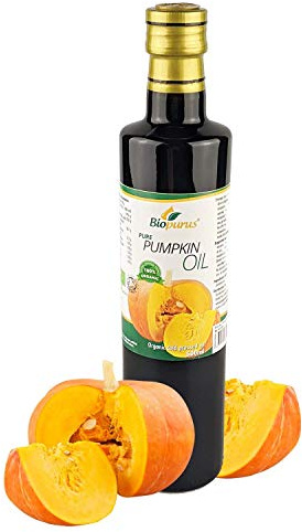 Biopurus Certified Organic Cold Pressed Styrian Pumpkin Roasted Seed Oil 500ml