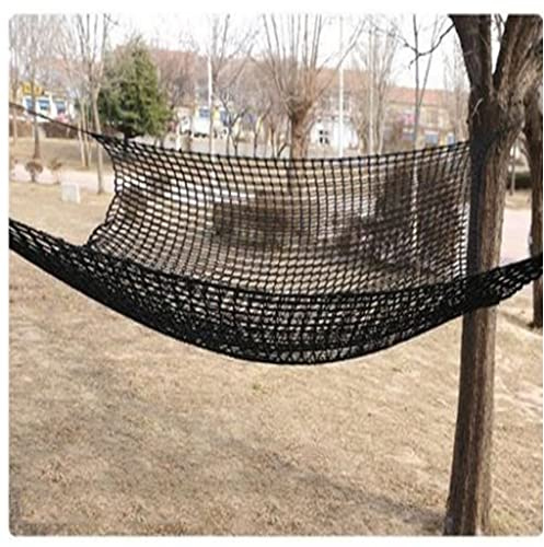 Aire de Jeux pour Enfants Net Filet d'escalade pour Playground Net Filet de Securité Double Anti-Chute pour Enfant Ecole Double Filet à Grimper Filet de Protection Double Couche (Color : Black, Size
