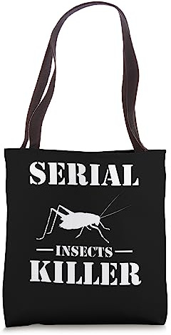 Serial Insects Killer Exterminator Pest Control Tote Bag