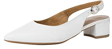Tamaris Escarpin à Bride arrière pour Femme à Talon Bloc en Cuir