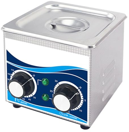 Limpiador ultrasónico 1.3L 2L 3.2L 4.5L 6.5L 10L máquina de acero inoxidable equipo de limpieza industrial para joyería vidrio de latón,1.3L