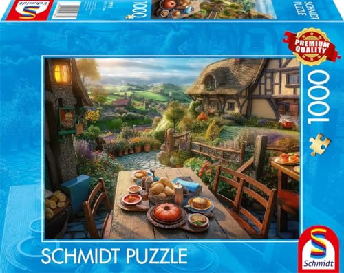 Schmidt 59763 Frühstück mit Aussicht Puzzle, 1000 Teile