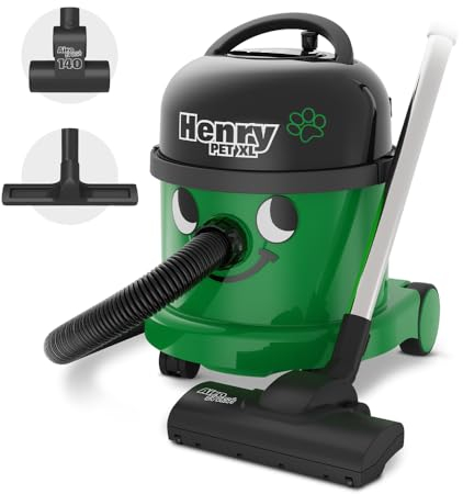 Henry Pet XL, NRV370, Cyclinder Pet Vacuum Cleaner, 620w, 15 Litre, Green